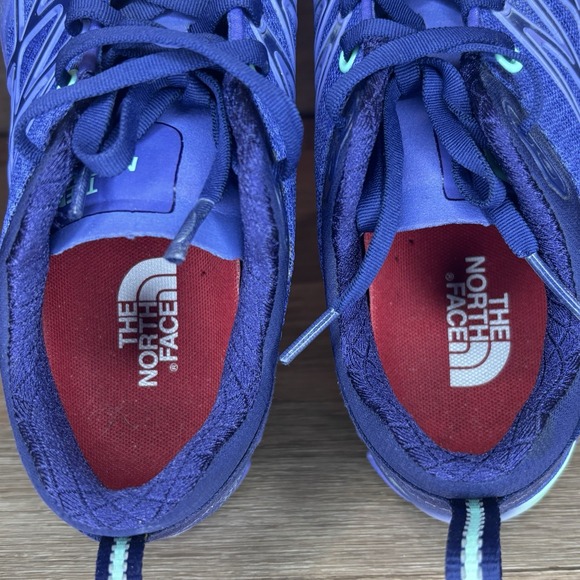 North Face 632207 Ultra Kilowatt Trail Running Athletic PURPLE Shoes Womens,  6 - Picture 6 of 7